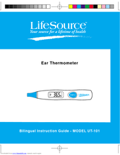 LifeSource UT-101 Instruction Manual