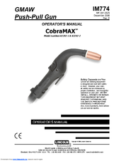 Lincoln Electric COBRAMAX IM774 Operator's Manual