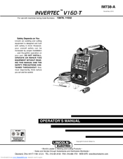 Lincoln Electric IMVERTEC IM738-A Operator's Manual