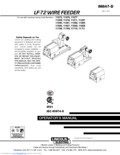 Lincoln Electric 11076 Operator's Manual