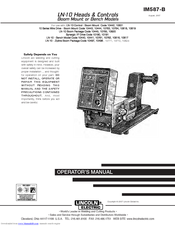 Lincoln Electric LN-10 HEADS & CONTROLS IM587-B Operator's Manual