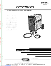 Lincoln Electric Power MIG 215 Service Manual