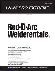 Lincoln Electric RED-D-ARC IM-939A Operator's Manual