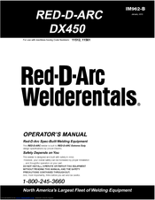 Lincoln Electric RED-D-ARC DX450 Operator's Manual
