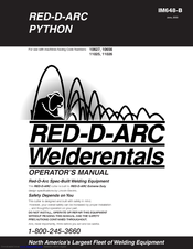 Lincoln Electric RED-D-ARC PYTHON Operator's Manual