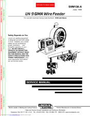 Lincoln Electric LN-9 GMA Service Manual