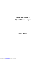 Lindy 10/100/1000Mbps PCI User Manual