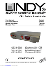 Lindy 32400 User Manual