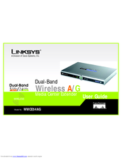 Linksys WMCE54AG - Wireless A/G Media Center Extender User Manual