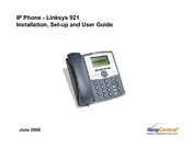 Linksys 921 Installation And Setup User's Manual