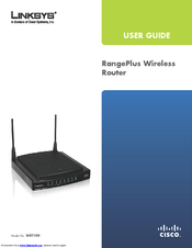 Linksys WRT100 - RangePlus Wireless Router User Manual