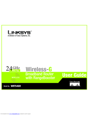 Linksys WRT54GR - Wireless-G Broadband Router User Manual