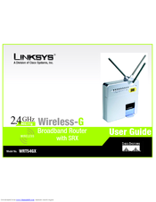 Linksys WRT54GX - Wireless-G Broadband Router User Manual