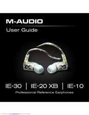 M-Audio IE-20 XB User Manual