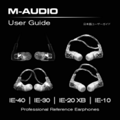 M-Audio IE-20 XB User Manual