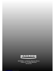 Macrom M1A.2250 Owner's Manual