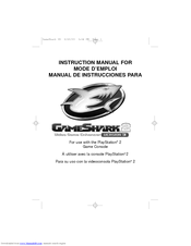 Mad Catz GameShark 2 Instruction Manual