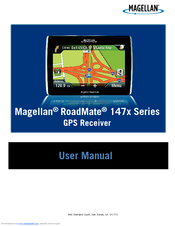 Magellan RoadMate 1475T - Automotive GPS Receiver User Manual