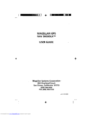 Magellan NAV 5000DLX User Manual