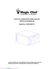 Magic Chef MCWC8DCT2 Instruction Manual