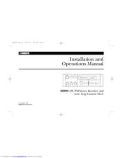 Magnadyne M2080 Installation And Operation Manual