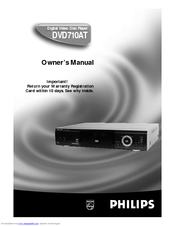 Magnavox DVD710AT99 Owner's Manual