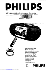 Philips AZ150 Brugsanvisning