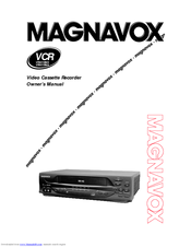 Magnavox VR601BMG Owner's Manual