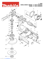 Makita 9006B Parts Manual