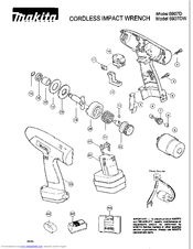 Makita 6907DW Parts Manual