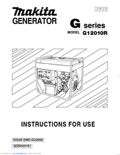 Makita G12010R Instructions For Use Manual