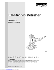 Makita PV7001C Instruction Manual