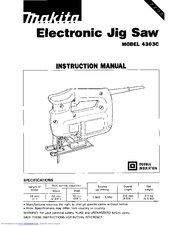 Makita 4303C Instruction Manual