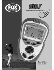 Excalibur Fox Sports Golf 206 Owner's Manual