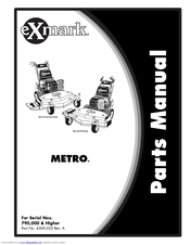 Exmark Metro 4500-353 Parts Manual