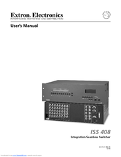 Extron electronics ISS 408 User Manual