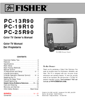 Fisher PC-25R90 Owner's Manual
