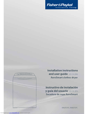 Fisher & Paykel AeroSmart DG27C Installation Instructions And User Manual