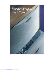 Fisher & Paykel 526984C Use And Care Manual