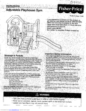 Fisher-Price 5990 Instructions Manual