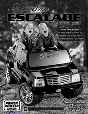 Fisher-Price Cadillac ESCALADE H044040 Owner's Manual & Assembly Instructions