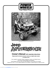 Fisher-Price JEEP AFTERSHOCK 74270 Owner's Manual & Assembly Instructions