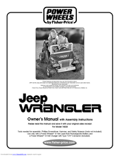 Fisher-Price JEEP WRANGLER 74020 Owner's Manual & Assembly Instructions