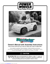 Fisher-Price 76970 Owner's Manual & Assembly Instructions