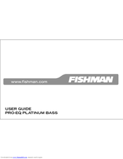 Fishman PRO-EQ PLATINUM BASS User Manual