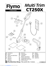 Flymo Electrolux CT250X Parts List