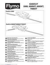 Flymo EASICUT 6000XT Important Information Manual