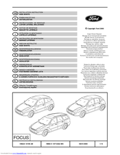 Ford 2000 Focus Installation Instructions Manual
