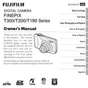 FujiFilm FinePix T190 Series Owner's Manual