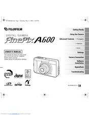 FujiFilm FinePix A600 Owner's Manual